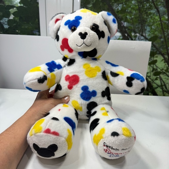 Build-A-Bear Disney Mickey Mouse Plush - Red, Yellow, Blue, Black - Picture 8 of 16
